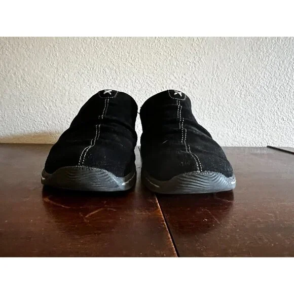 Naturalizer Kaira Clog Mule Shoes Womens 8M Black Suede Comfort Slip On Solid - Picture 4 of 11